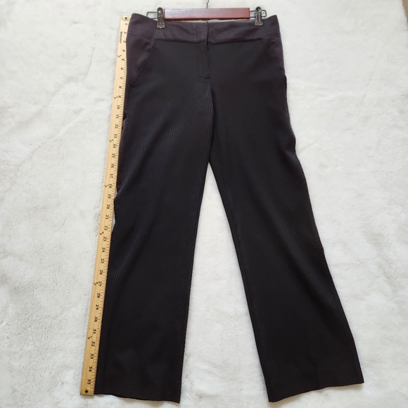 BCBGMAXAZRIA black Stripan capri size 4 - Picture 7 of 15